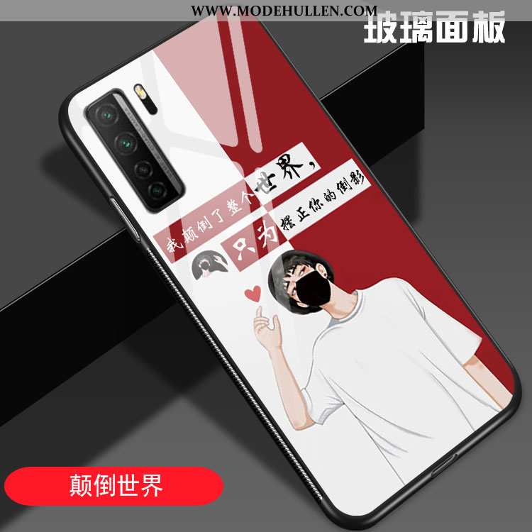 Hülle Huawei P40 Lite 5g Persönlichkeit Kreativ Case Silikon Liebhaber Handy Rote