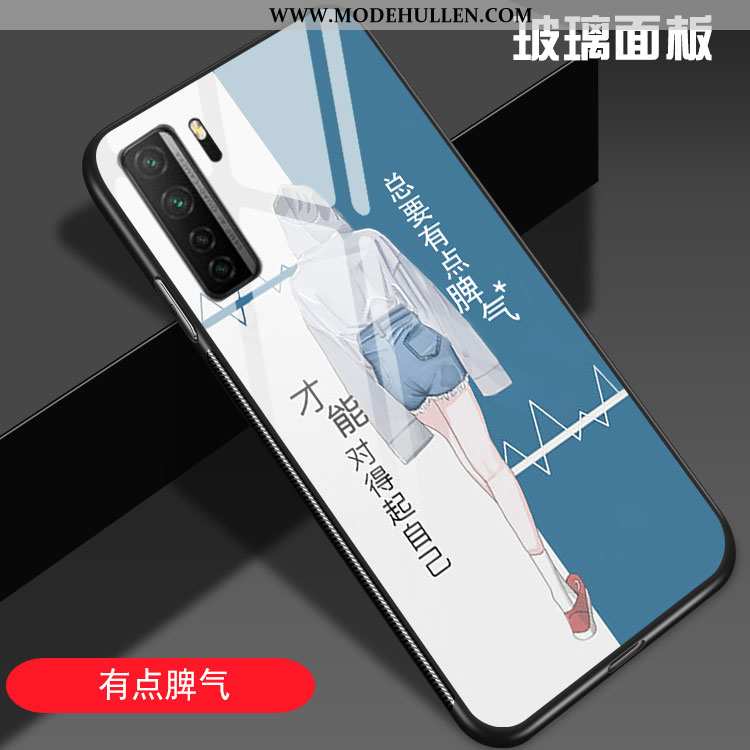 Hülle Huawei P40 Lite 5g Persönlichkeit Kreativ Case Silikon Liebhaber Handy Rote