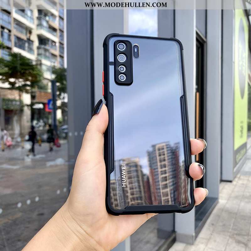 Hülle Huawei P40 Lite 5g Silikon Mode Trend Einfach Transparent Persönlichkeit Grün