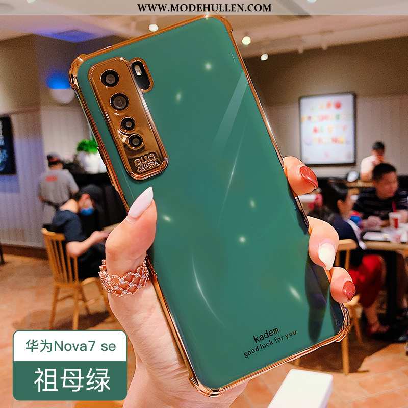 Hülle Huawei P40 Lite 5g Silikon Schutz Alles Inklusive Handy Weiche Kreativ Case Grün