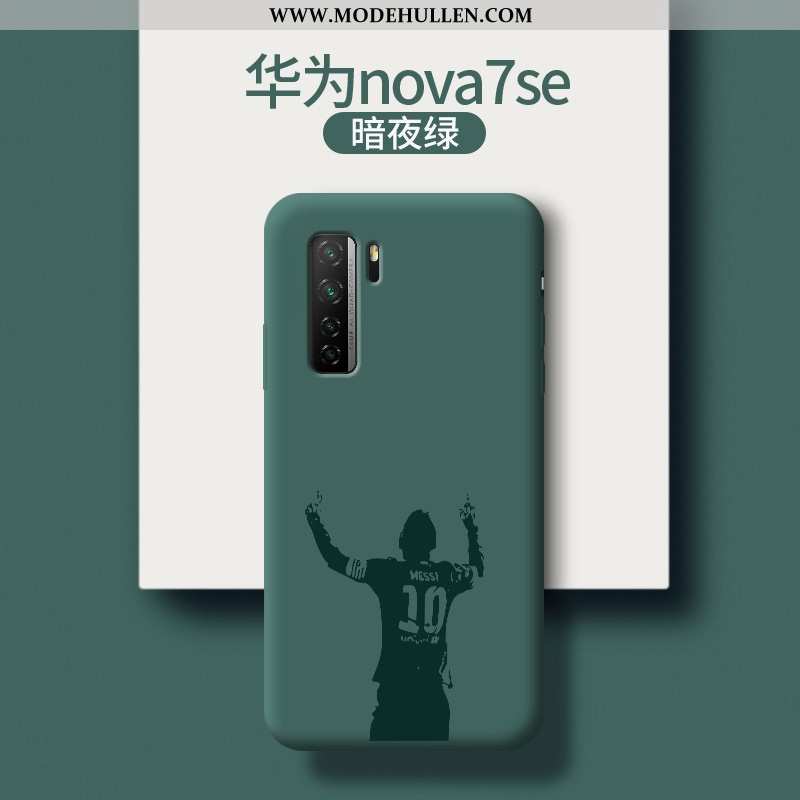 Hülle Huawei P40 Lite 5g Super Weiche Case Neu Handy Silikon Anti-sturz Rote