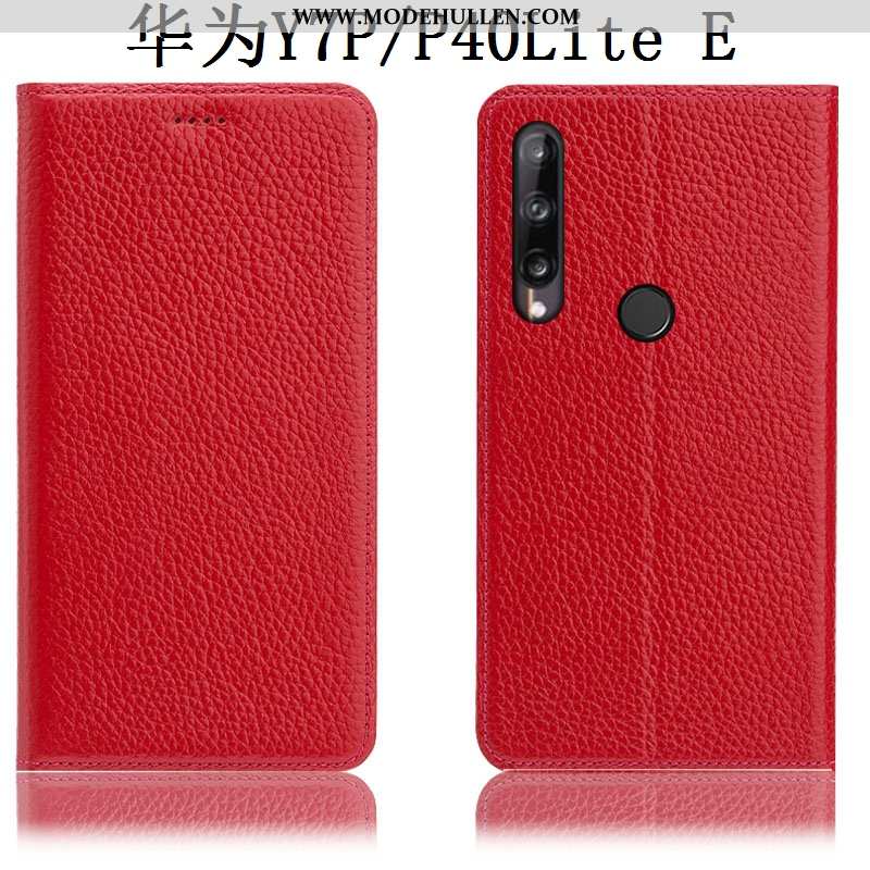 Hülle Huawei P40 Lite E Muster Schutz Alles Inklusive Handy Folio Case Braun