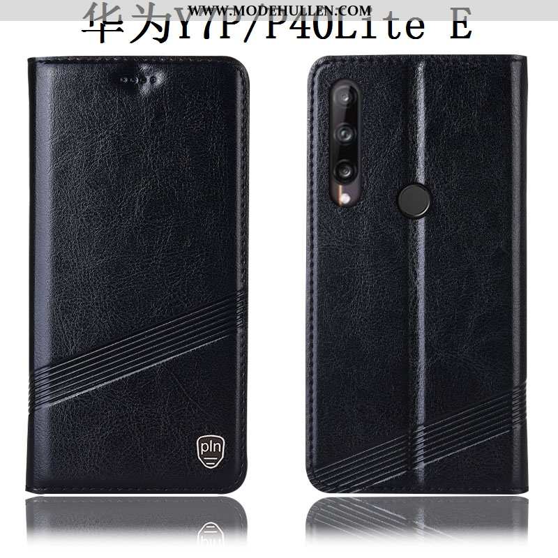 Hülle Huawei P40 Lite E Muster Schutz Schwarz Anti-sturz Folio Case Alles Inklusive