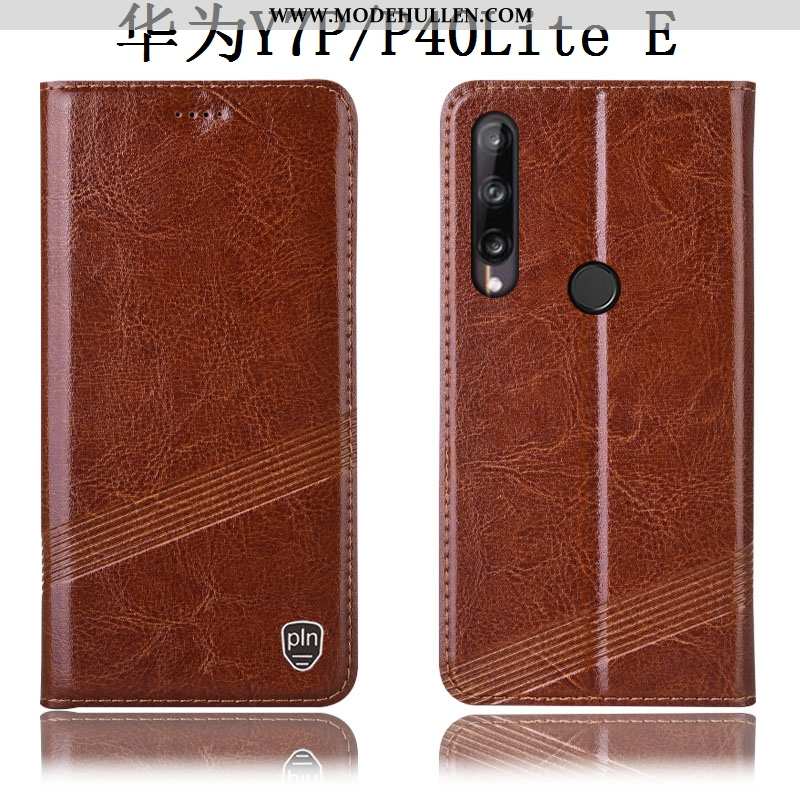 Hülle Huawei P40 Lite E Muster Schutz Schwarz Anti-sturz Folio Case Alles Inklusive