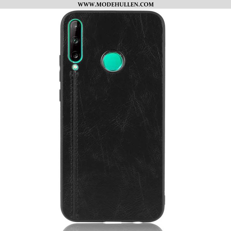 Hülle Huawei P40 Lite E Muster Schutz Weinrot Handy Case Kuh Burgund