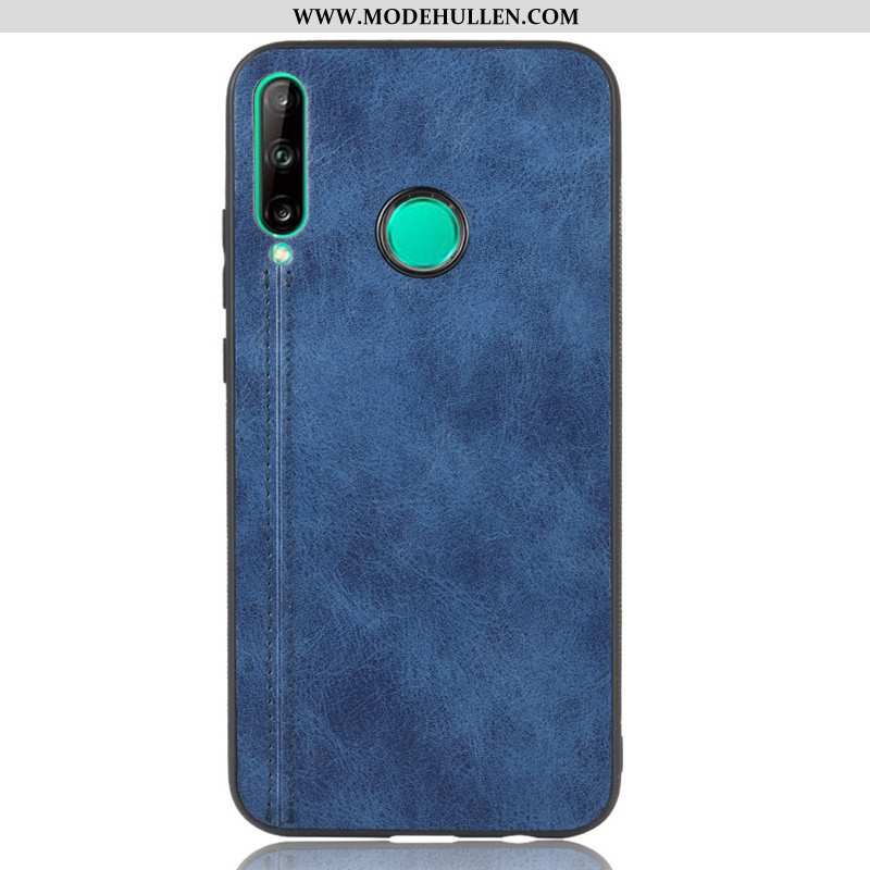 Hülle Huawei P40 Lite E Muster Schutz Weinrot Handy Case Kuh Burgund