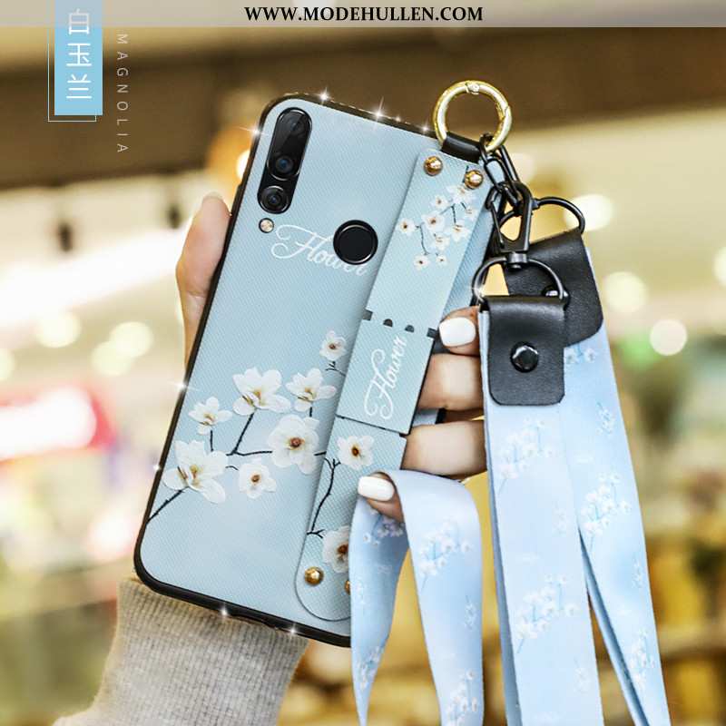 Hülle Huawei P40 Lite E Trend Silikon Alles Inklusive Handy Case Weiß Weiße