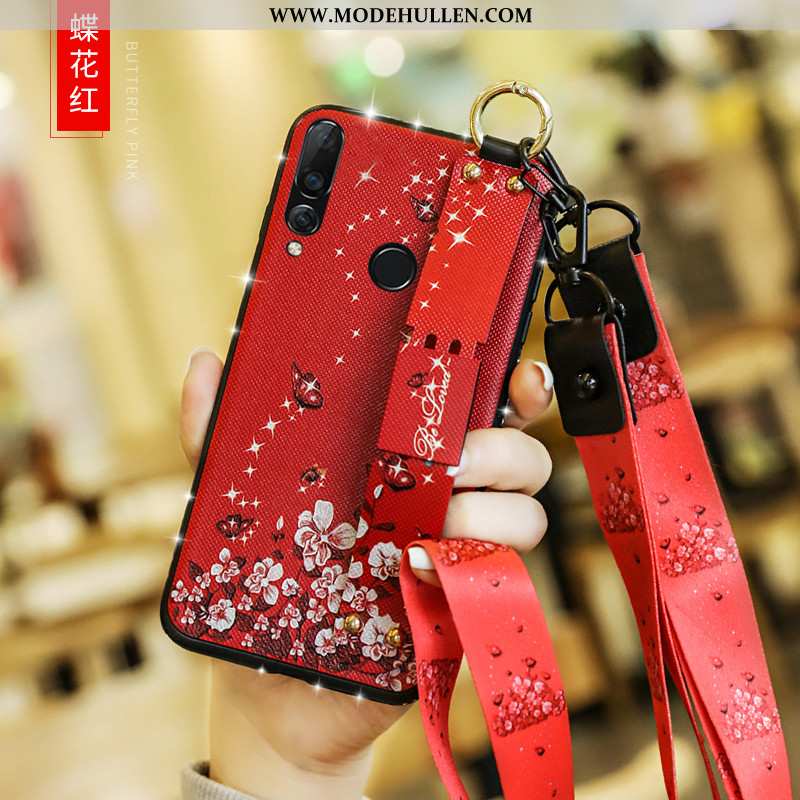 Hülle Huawei P40 Lite E Trend Silikon Alles Inklusive Handy Case Weiß Weiße
