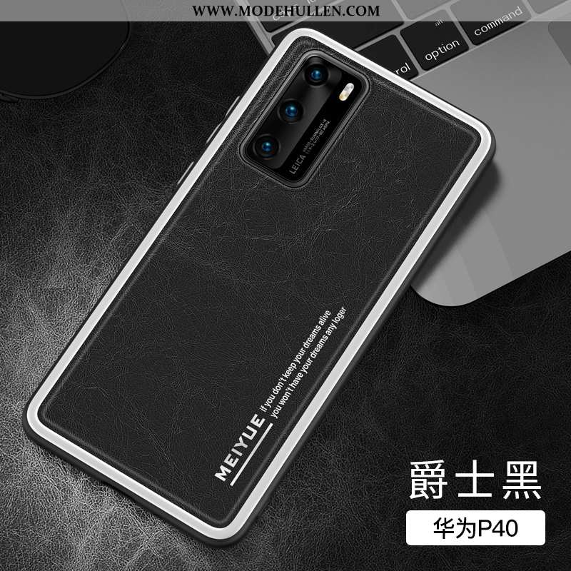 Hülle Huawei P40 Super Weiche Alles Inklusive Case Dunkelblau Silikon Neu