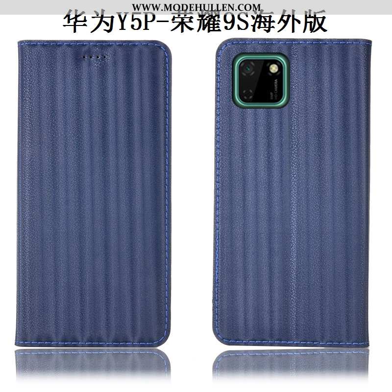 Hülle Huawei Y5p Schutz Muster Farbverlauf Handy Anti-sturz Folio Lila