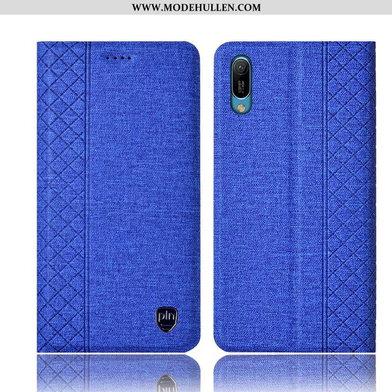 Hülle Huawei Y6 2020 Lederhülle Baumwolle Und Leinen Alles Inklusive Handy 2020 Case Braun