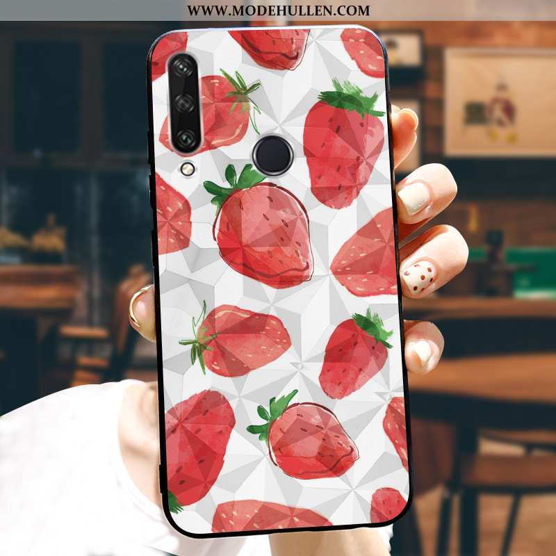 Hülle Huawei Y6p Muster Trend Case Handy Karikatur Angepasst Rote