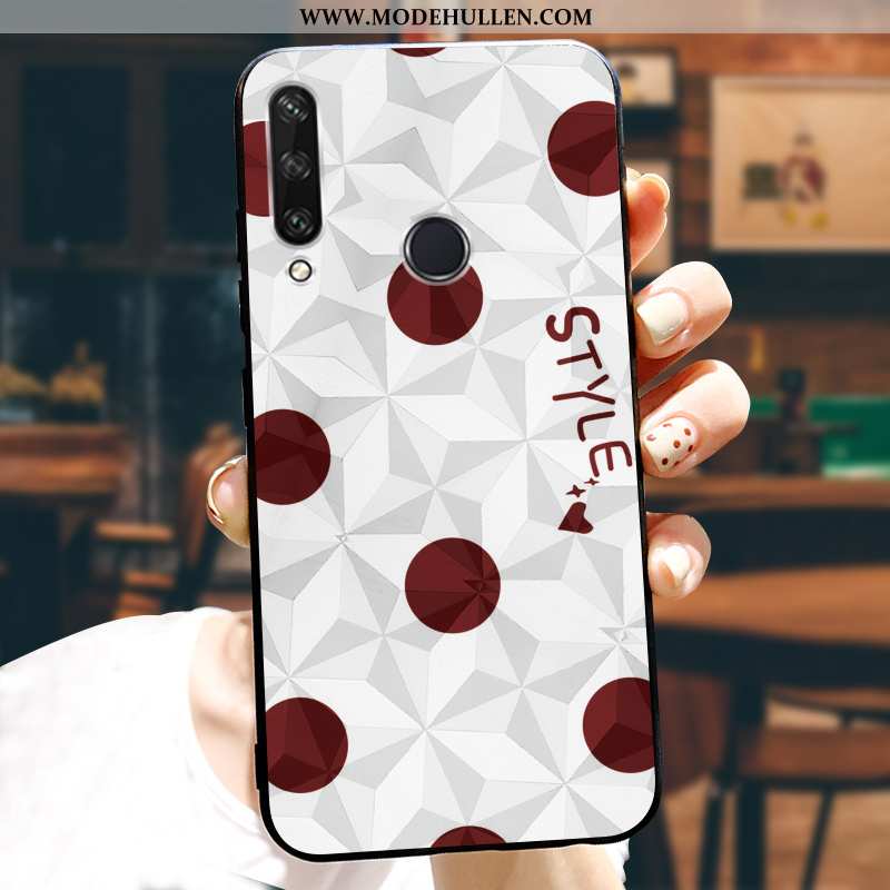 Hülle Huawei Y6p Muster Trend Case Handy Karikatur Angepasst Rote