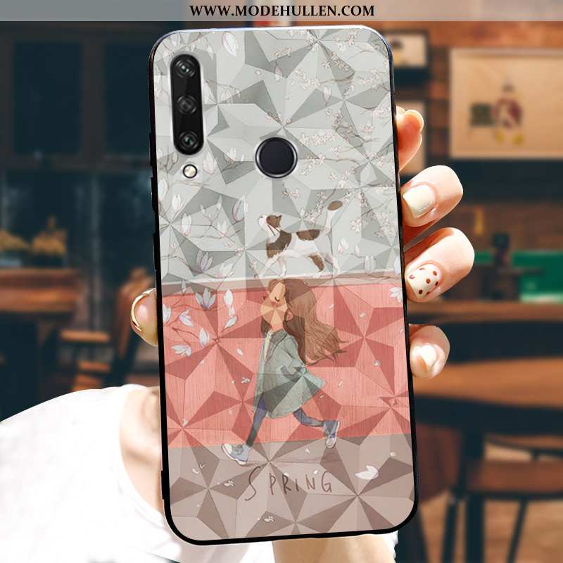 Hülle Huawei Y6p Muster Trend Case Handy Karikatur Angepasst Rote