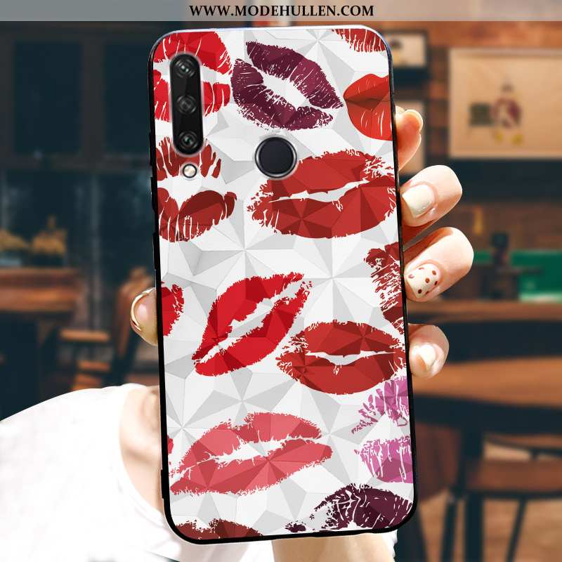 Hülle Huawei Y6p Muster Trend Case Handy Karikatur Angepasst Rote