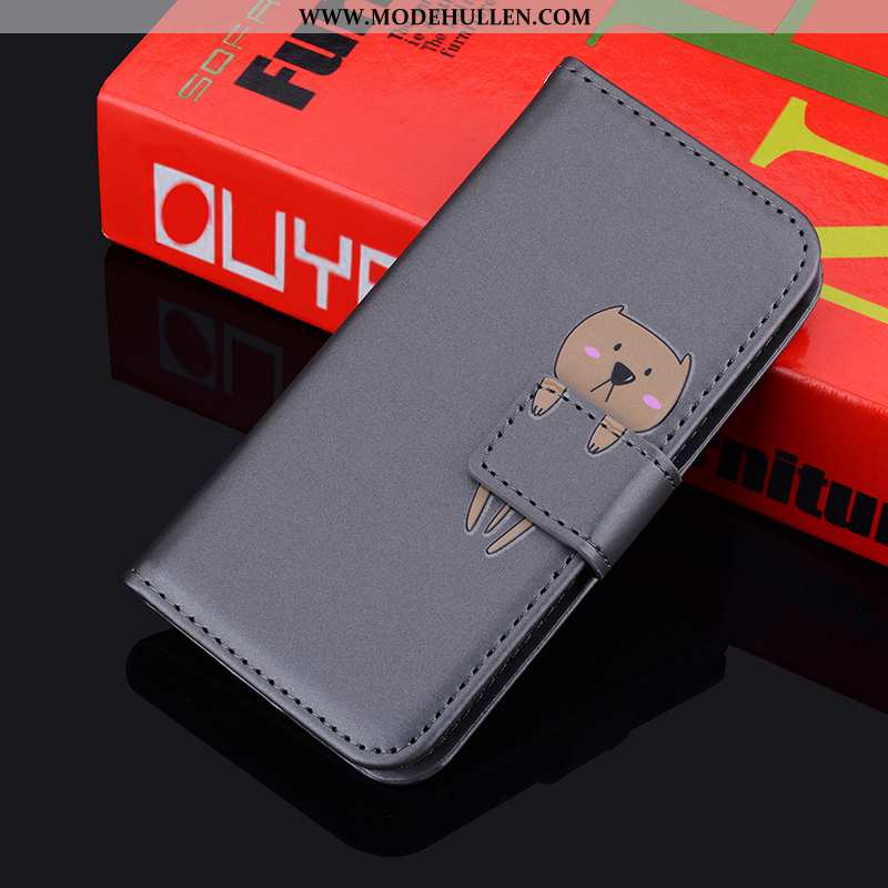 Hülle Huawei Y6p Nette Weiche Alles Inklusive Karikatur Clamshell Case Orange