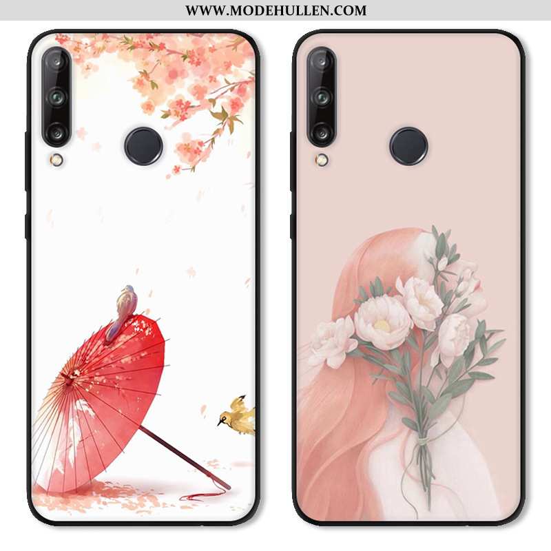 Hülle Huawei Y6p Schutz Kreativ Case Rosa Mini Frisch