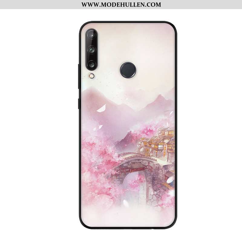 Hülle Huawei Y6p Schutz Kreativ Case Rosa Mini Frisch