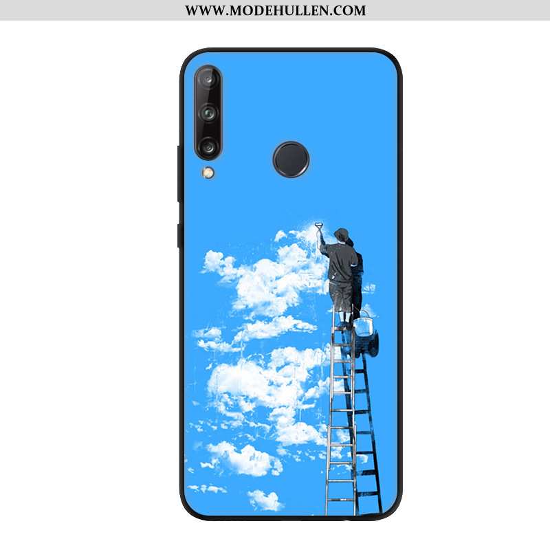 Hülle Huawei Y6p Schutz Kreativ Case Rosa Mini Frisch