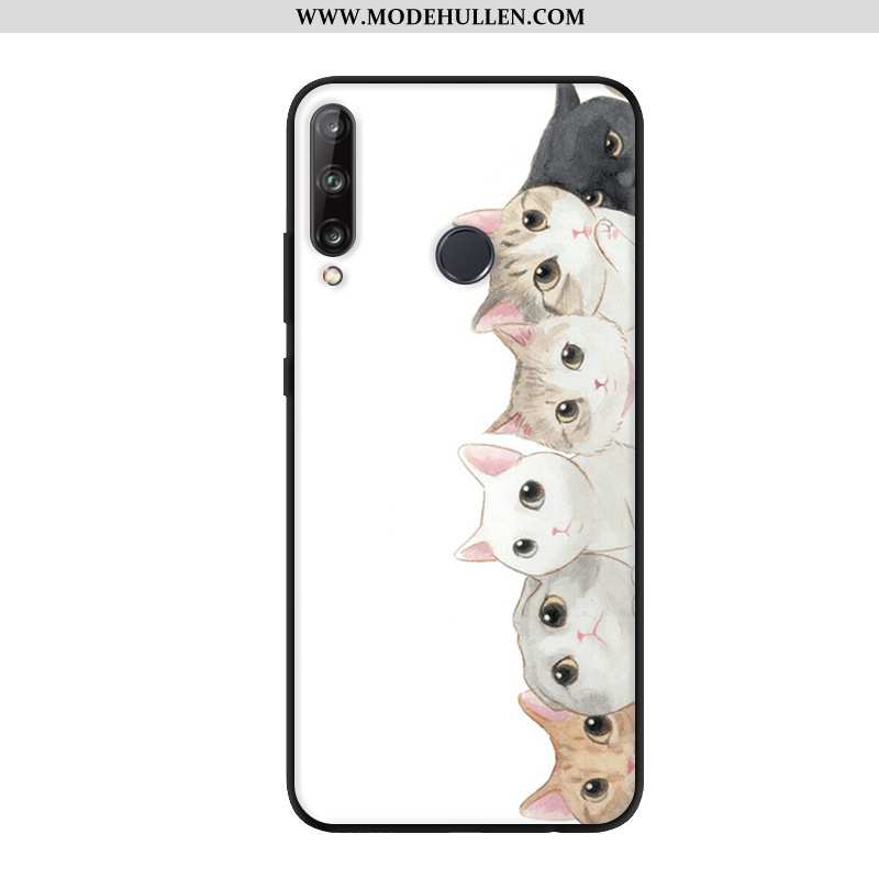 Hülle Huawei Y6p Schutz Kreativ Case Rosa Mini Frisch