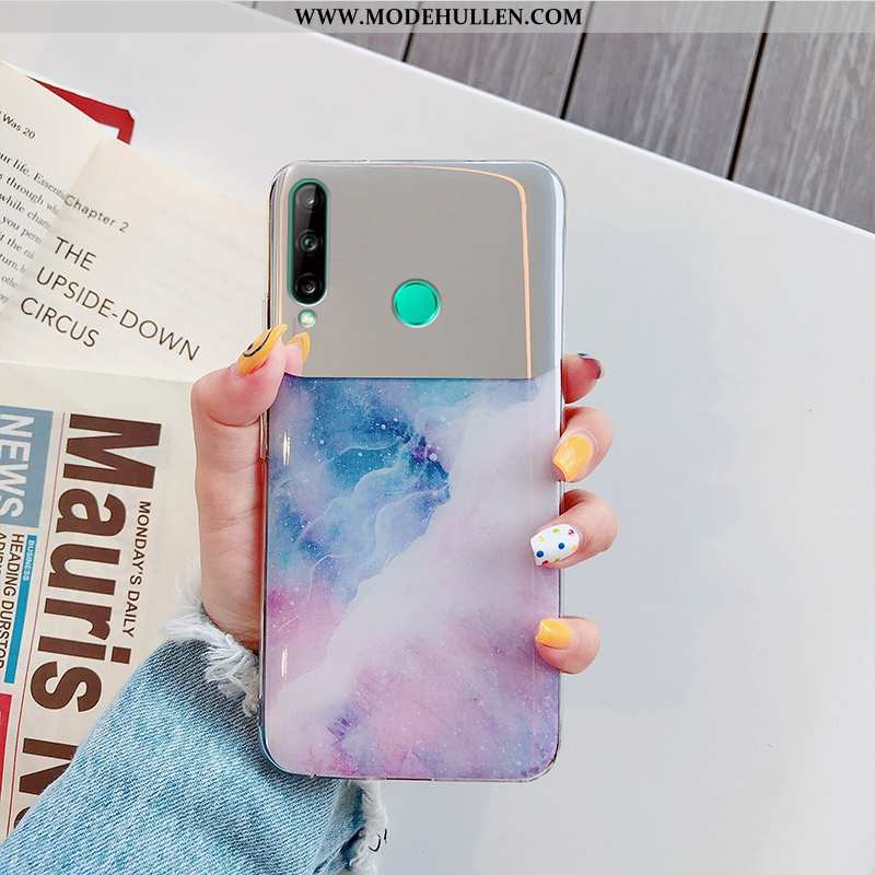 Hülle Huawei Y6p Schutz Spiegel Handy Groß Anti-sturz Case Bunte