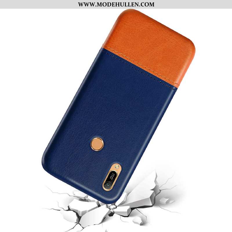 Hülle Huawei Y6s Schutz Mode Case Handy Anti-sturz Business Army Grün