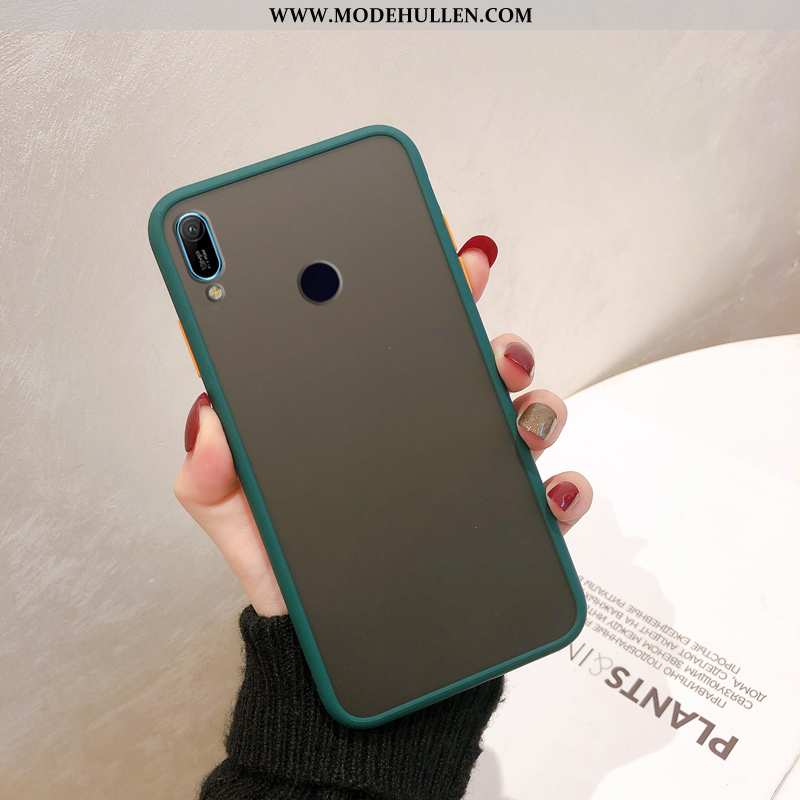 Hülle Huawei Y6s Schutz Silikon Case Handy Anti-sturz Rot Case Rote