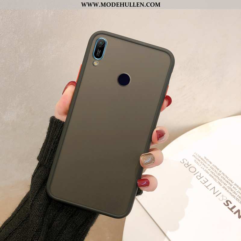 Hülle Huawei Y6s Schutz Silikon Case Handy Anti-sturz Rot Case Rote