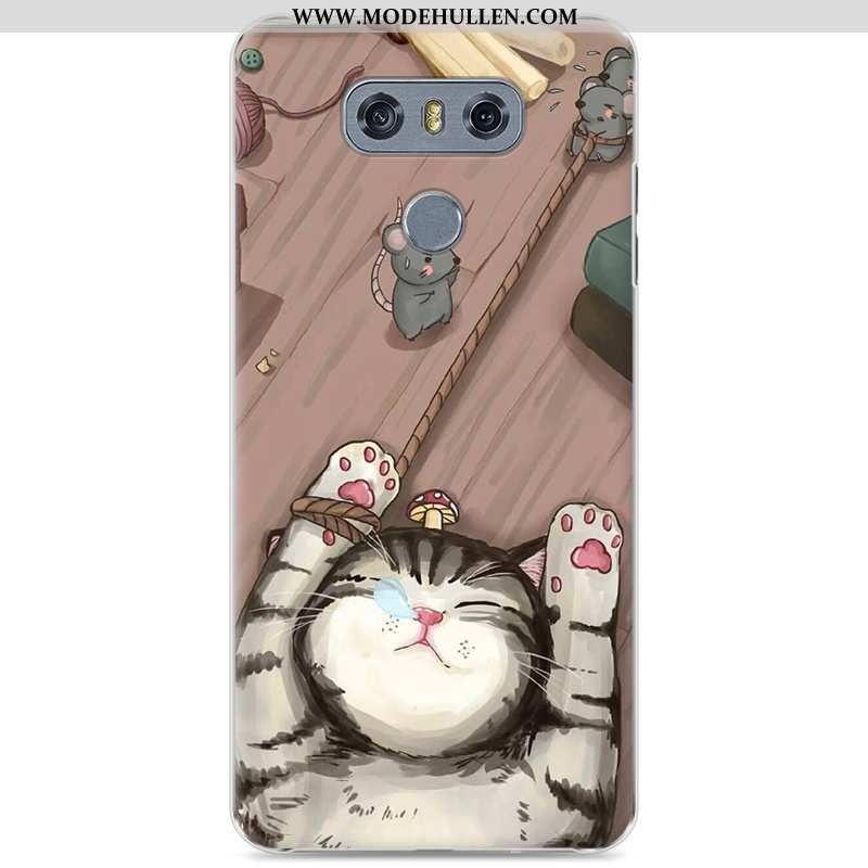 Hülle Lg G6 Trend Schutz Case Karikatur Handy Anti-sturz Dunkelblau