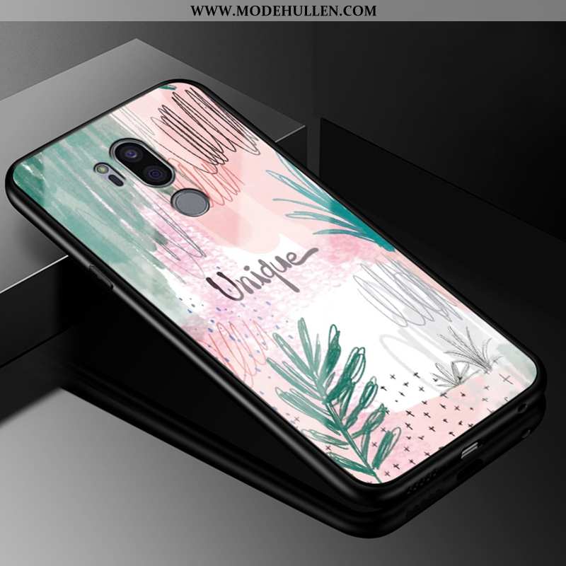 Hülle Lg G7 Thinq Mode Persönlichkeit Kreativ Silikon Case Glas Grün