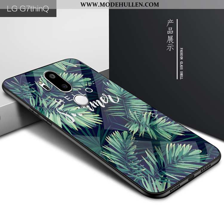 Hülle Lg G7 Thinq Persönlichkeit Kreativ Lila Mode Glas Schutz