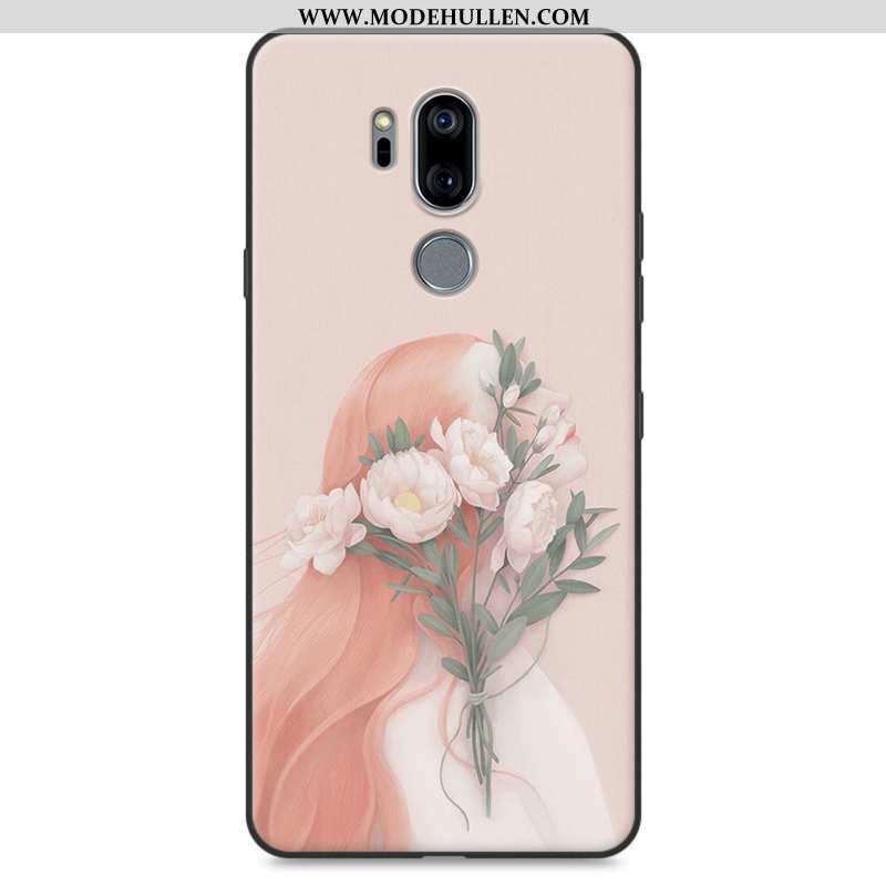 Hülle Lg G7 Thinq Schutz Trend Handy Rot Case Weiche Rote