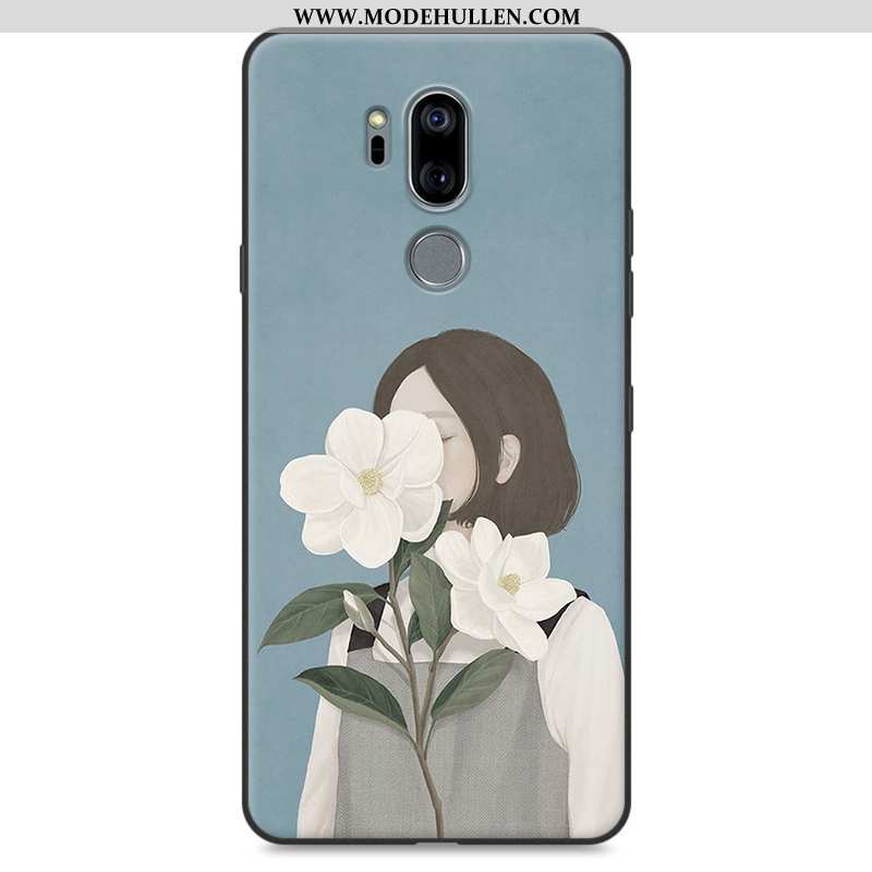 Hülle Lg G7 Thinq Schutz Trend Handy Rot Case Weiche Rote