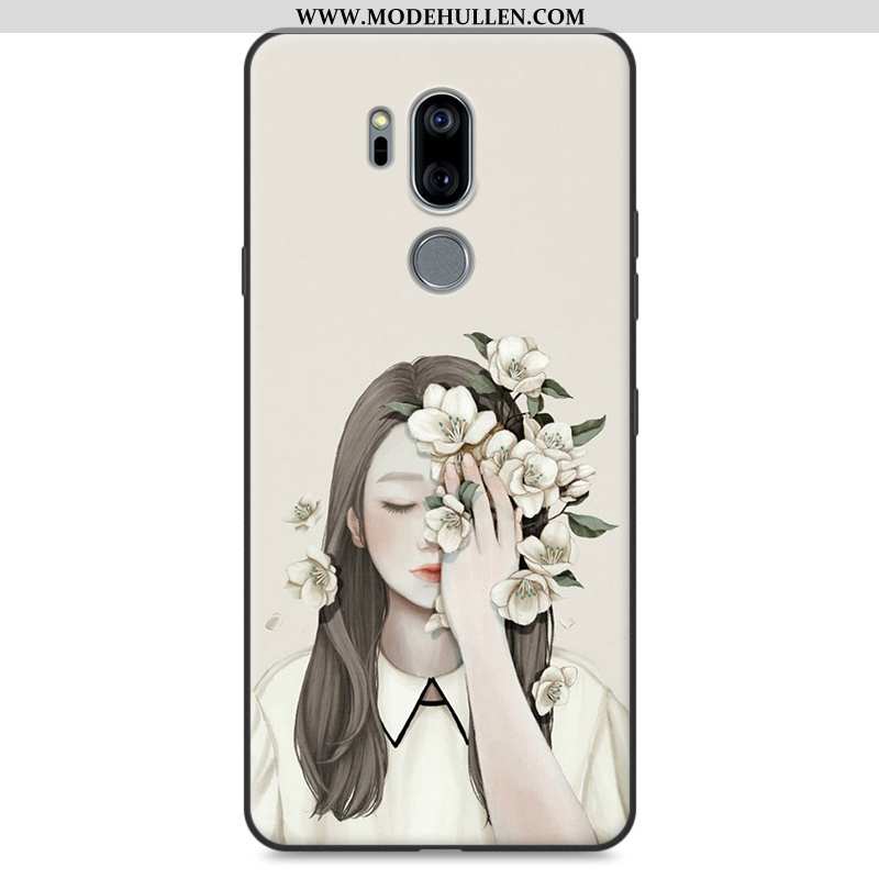 Hülle Lg G7 Thinq Schutz Trend Handy Rot Case Weiche Rote