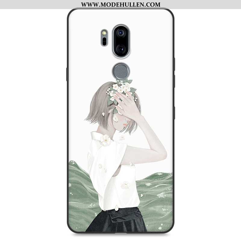 Hülle Lg G7 Thinq Schutz Trend Handy Rot Case Weiche Rote