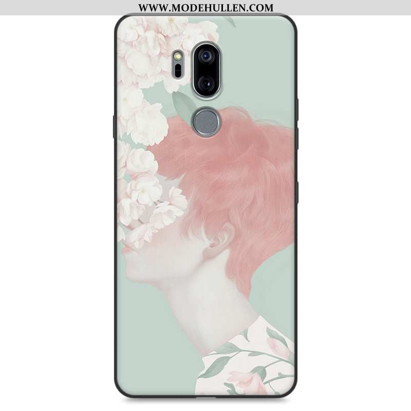 Hülle Lg G7 Thinq Schutz Trend Handy Rot Case Weiche Rote