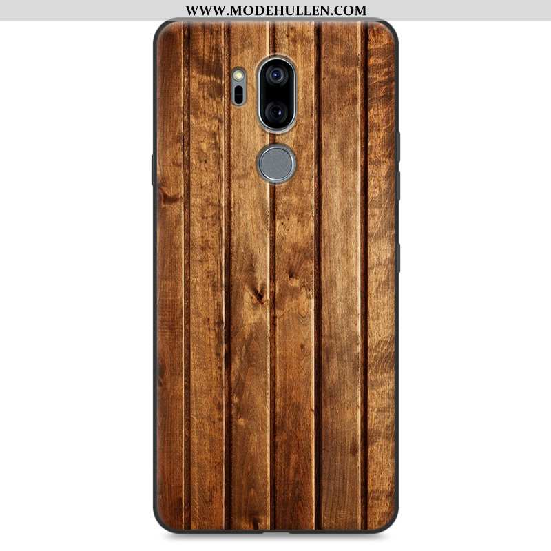 Hülle Lg G7 Thinq Silikon Schutz Muster Handy Aus Holz Khaki Alles Inklusive