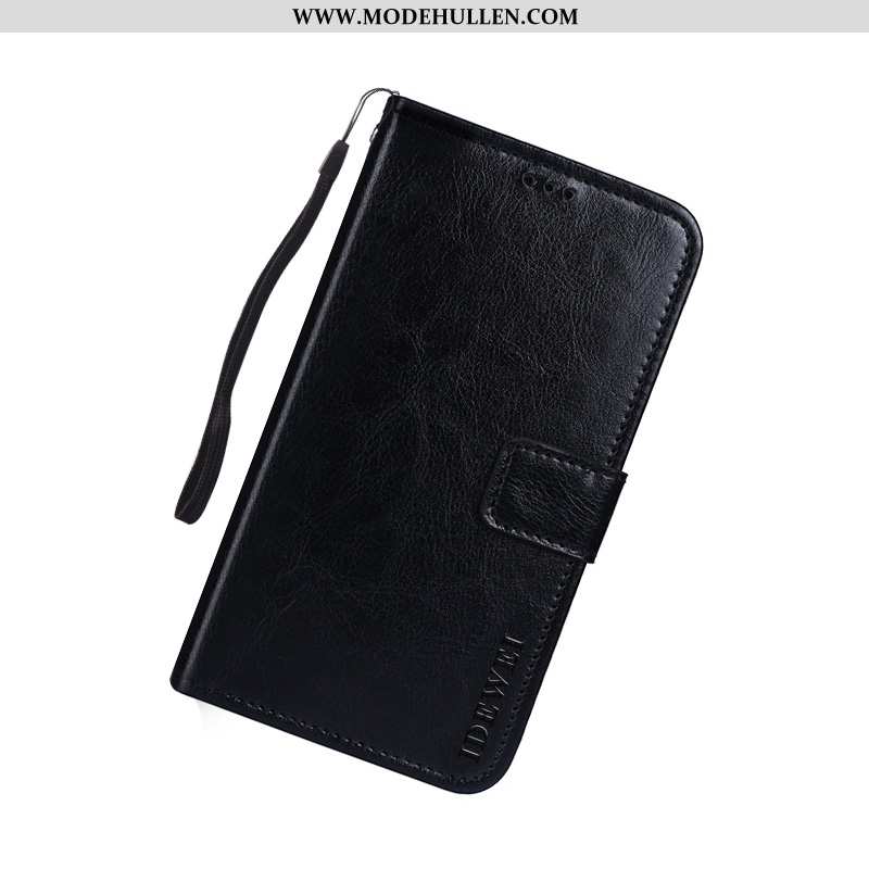 Hülle Lg K11 Lederhülle Kreativ Schwarz Schutz Folio Handy Case