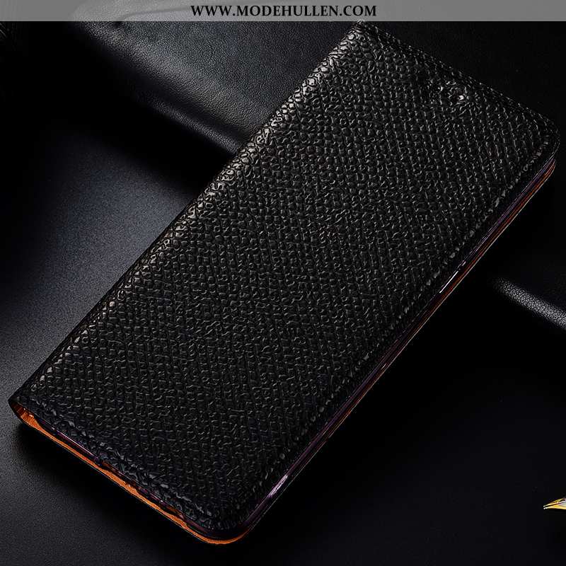 Hülle Lg K11 Schutz Lederhülle Mesh Case Anti-sturz Echt Leder Alles Inklusive Braun