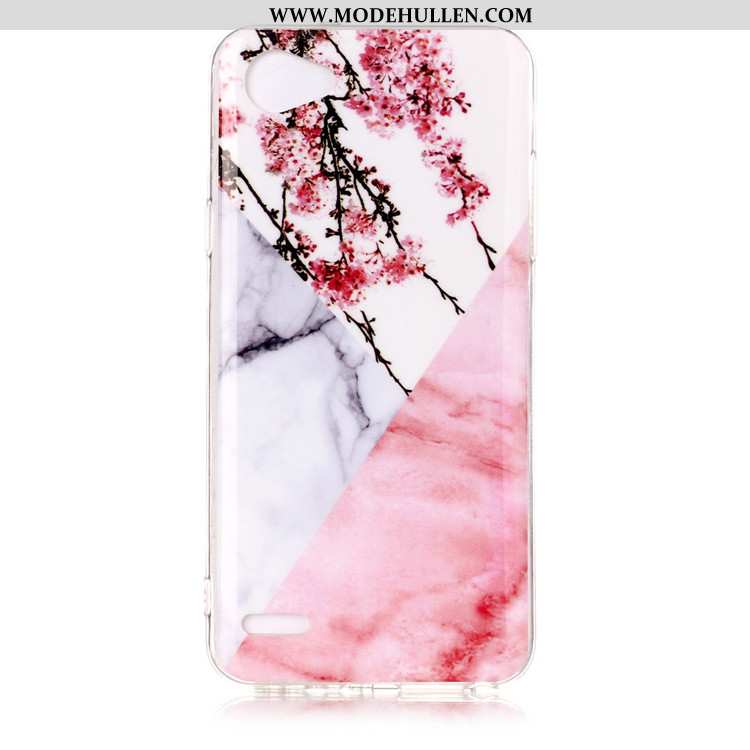 Hülle Lg Q6 Karikatur Schutz Einfach Handy Case Wind Rosa