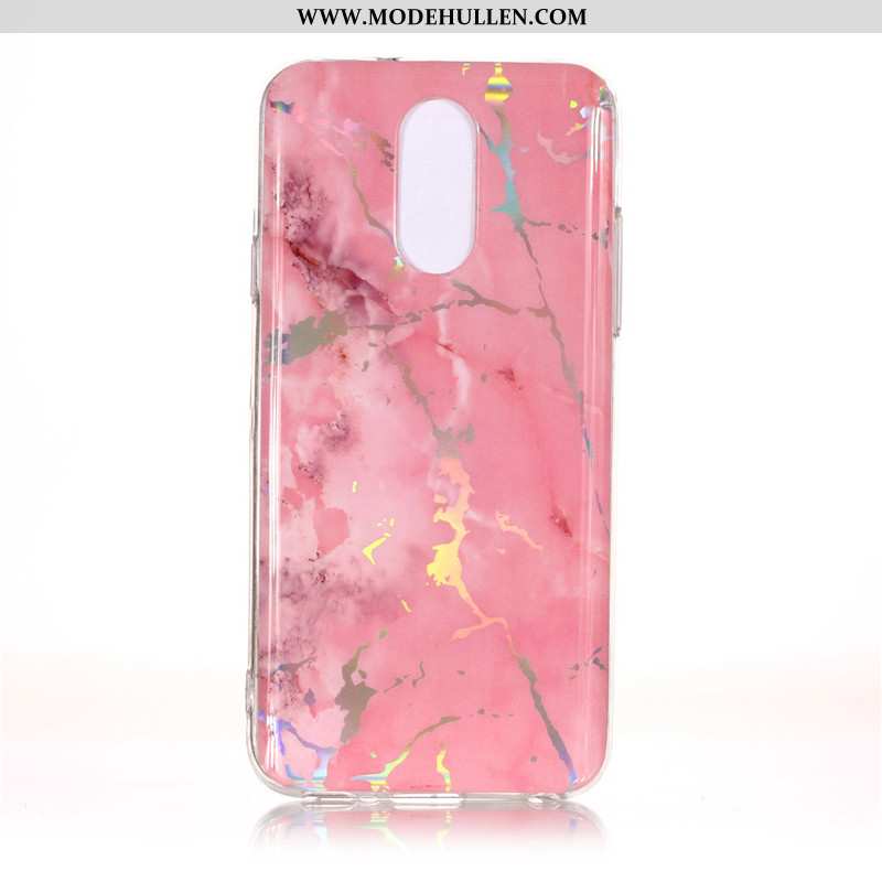 Hülle Lg Q7 Schutz Groß Case Rosa Handy