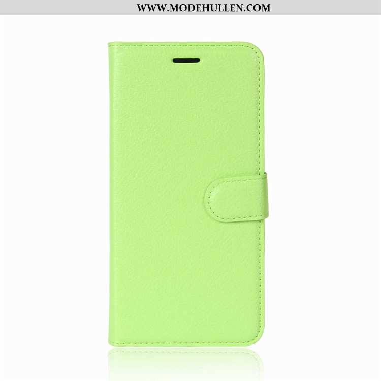 Hülle Lg V30 Geldbörse Schutz Folio Anti-sturz Grün Handy Case