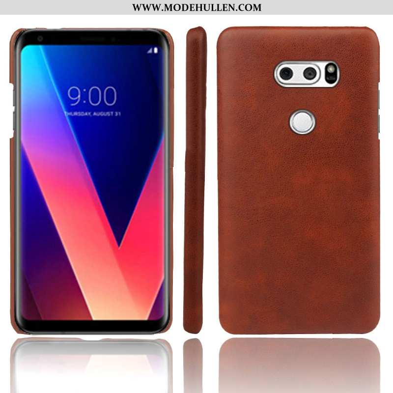 Hülle Lg V30 Persönlichkeit Kreativ Handy Schwarz Case Qualität Anti-sturz