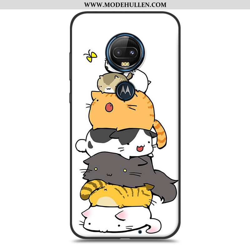 Hülle Moto G7 Plus Schutz Mode Trend Rosa Karikatur Handy Case