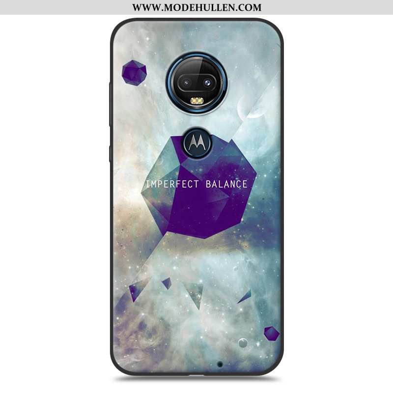 Hülle Moto G7 Plus Schutz Mode Trend Rosa Karikatur Handy Case