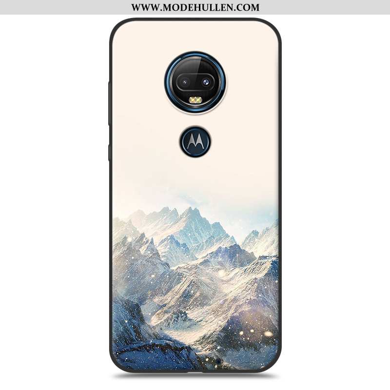 Hülle Moto G7 Plus Schutz Mode Trend Rosa Karikatur Handy Case