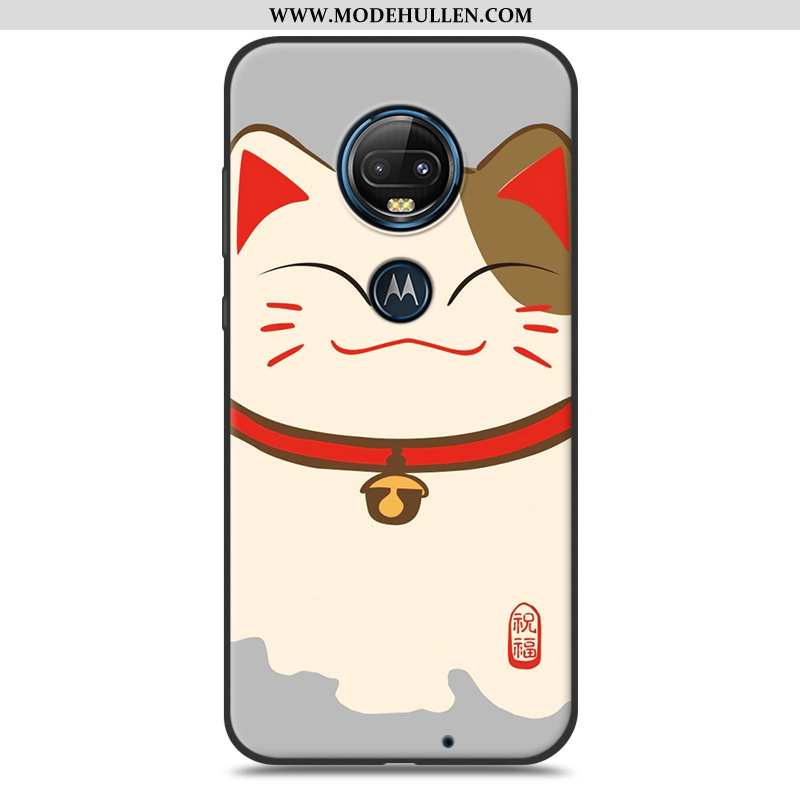 Hülle Moto G7 Plus Schutz Mode Trend Rosa Karikatur Handy Case