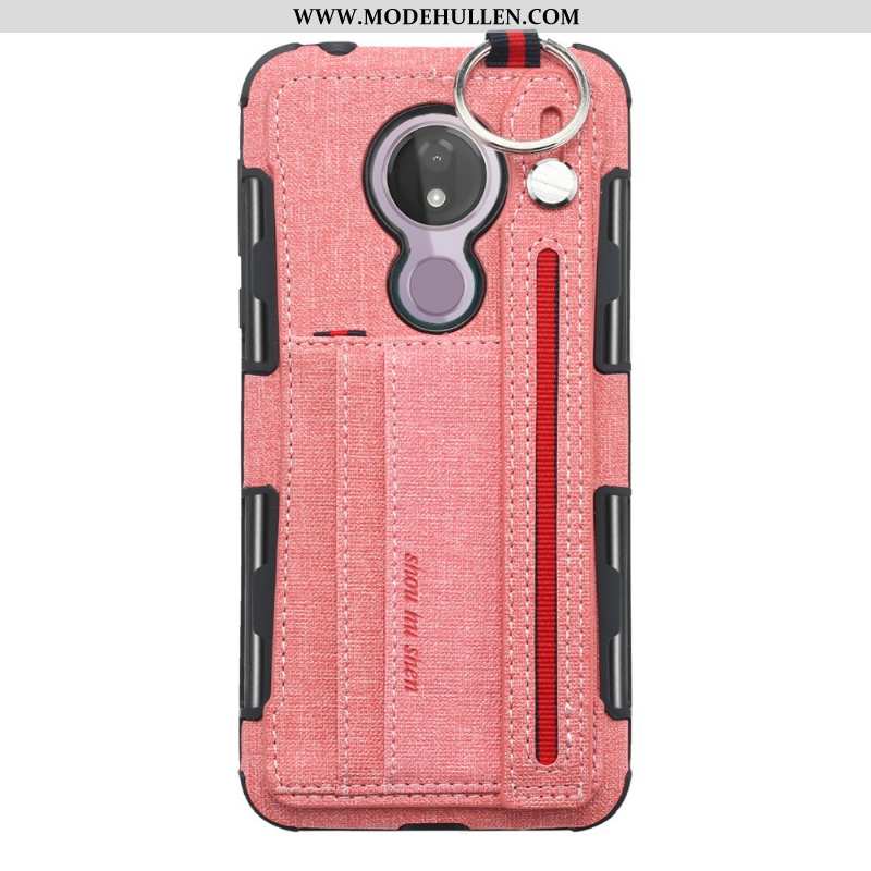 Hülle Moto G7 Power Schutz Case Rosa Handy