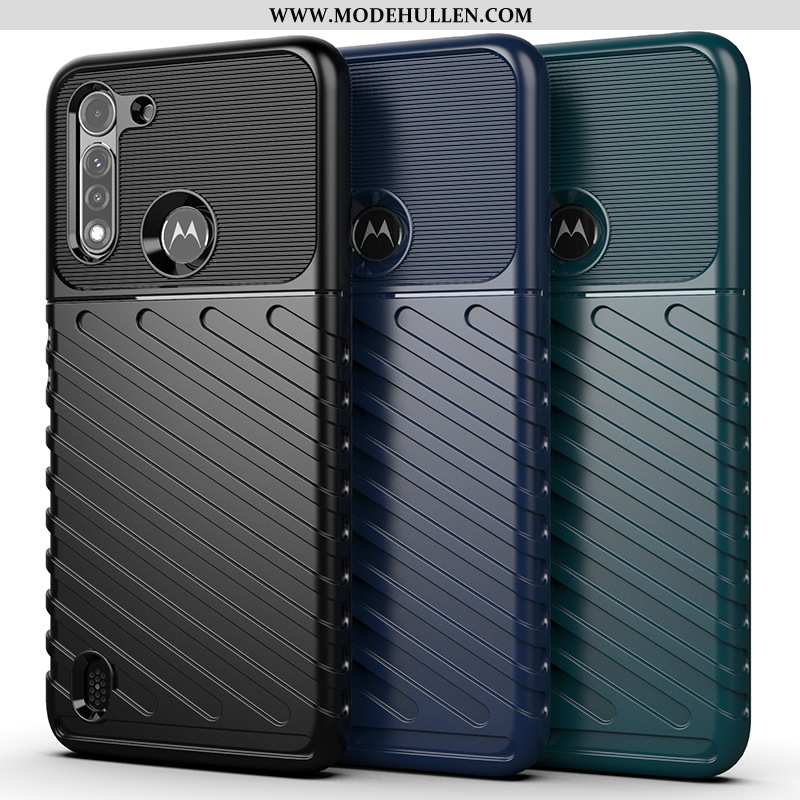 Hülle Moto G8 Power Lite Schutz Schwarz Anti-sturz Handy Case