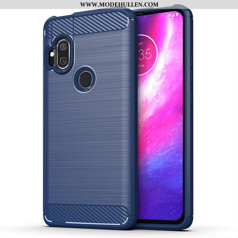 Hülle Motorola One Hyper Case Handy Rot Rote